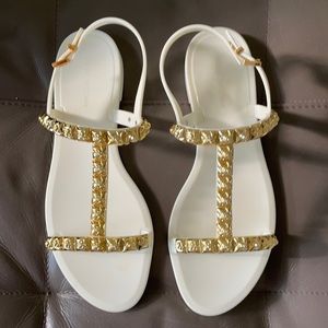 Stuart Weitzman Jelly Studded Sandal